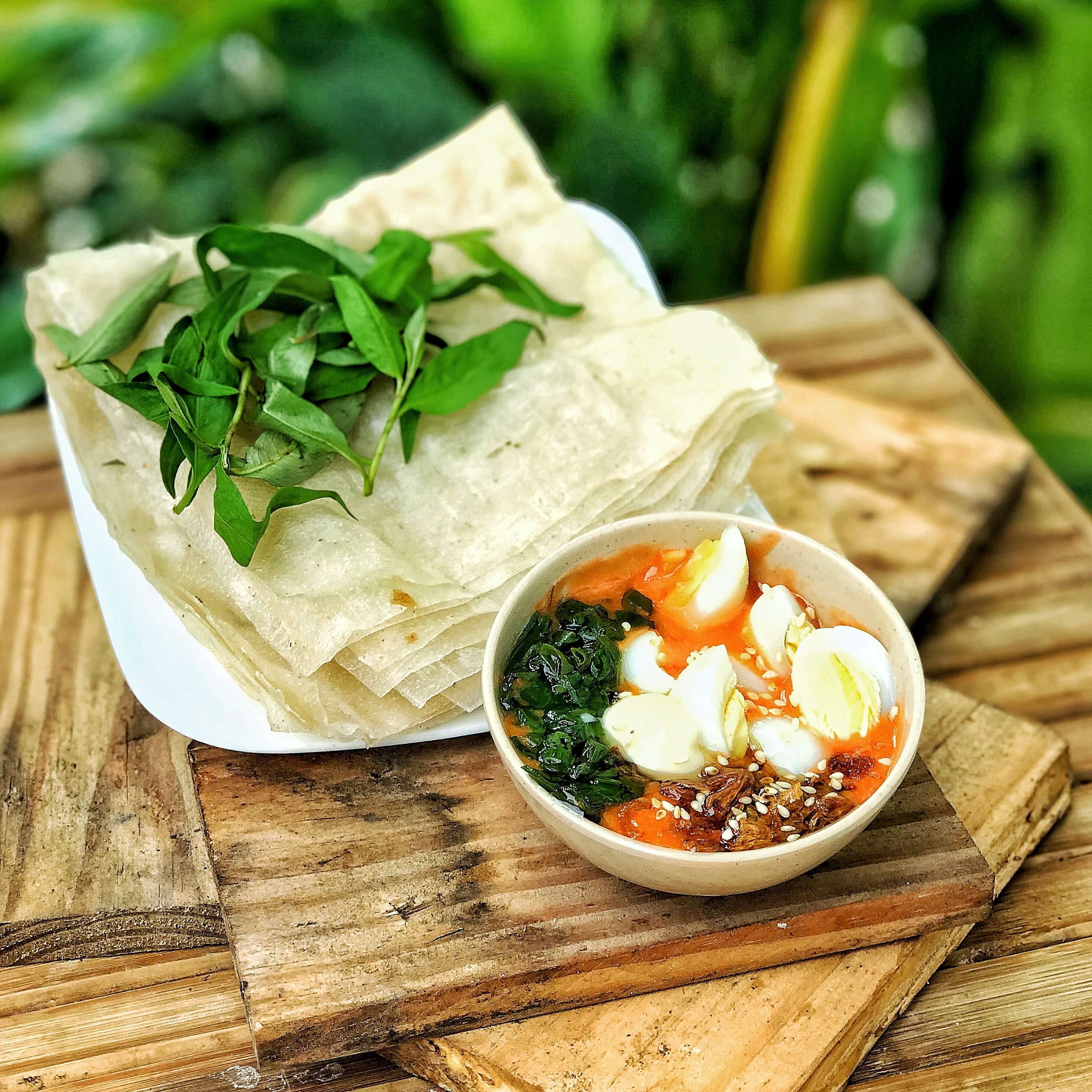 Bánh tráng chấm